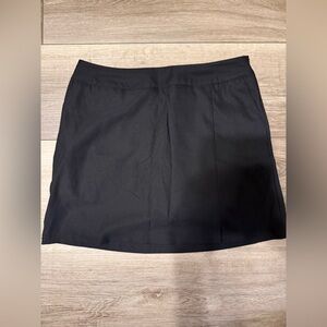 adidas Black A-Line Mini Skort